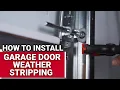 How To Install Garage Door Weather Stripping - Ace Hardware