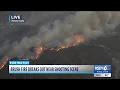Hwy 101 closed in Ventura County after wildfire jumps highway