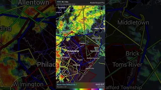 KDIX Mt Holly New Jersey Radar Tuesday July 28 2026