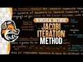 Jacobi Iteration Method Numerical Methods