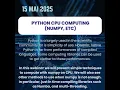 Python For CPU