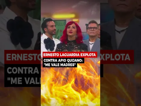 🔥 Ernesto Laguardia explota contra Apio Quijano ❌😳 en LCDLF Mx: “¿Quién chingados es?”