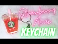 DIY - HOW TO MAKE A STARBUCKS REFRESHER KEYCHAIN