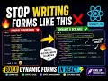 How Top Developers Handle Forms in ReactJS Dynamic Form Tutorial