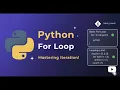 Python For Loop Tutorial for Beginners How to Iterate Lists Strings and range