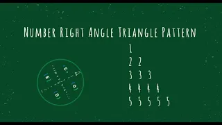 42 Number Right Angle Triangle Pattern without any pre-defined method using while loop in Python