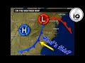 How to read fronts on weather maps