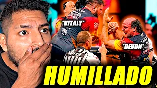 LAS MAYORES HUMILLACIONES EN ARMWRESTLING