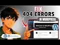 How to Fix 404 Errors Using the Redirection WordPress Plugin Easy Guide