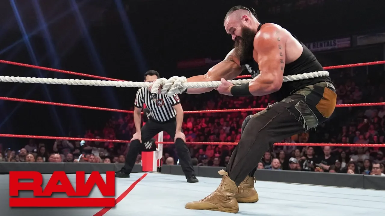 Braun Strowman vs. Bobby Lashley – Tug of War: Raw, June 24, 2019