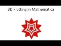 3D Plotting in Mathematica
