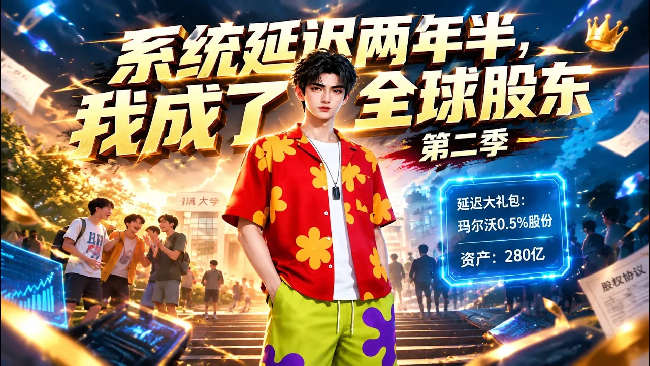 系统延迟两年半,我成了全球股东