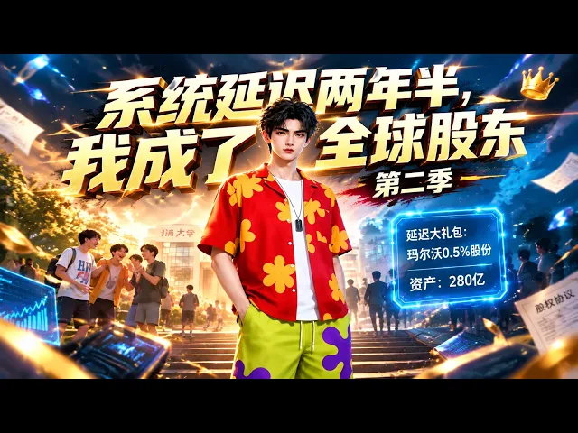 系统延迟两年半,我成了全球股东