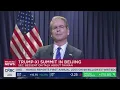 Scott Bessent has no clue what Trump is planning on doing in China