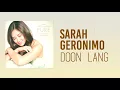 Sarah Geronimo — Doon Lang [Official Lyric Video]