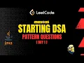 CODE 30 PATTERN QUESTION LIVE JAVA DAY 1 GITHUB REVISE