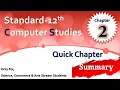 std 12 ch 02 Cascading Style Sheets and Java Script quick chapter summary IMPORTANT