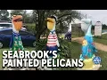 Meet all 45 painted pelicans of Seabrook Texas HTX