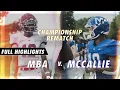 CHAMPIONSHIP REMATCH MBA V MCCALLIE GAME HIGHLIGHTS