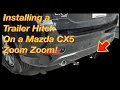 Installing a Trailer Hitch on a 2025 Mazda CX5