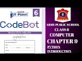 APS class 6 Computer Chapter 9 PYTHON INTRODUCTION IT PLANET nksclasses
