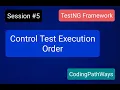 Selenium 4 with TestNG How to Control Order of Test Execution Practical Demo