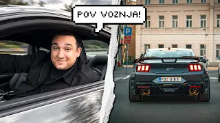 POV VOZNJA U MUSTANG GT 5.0 !!