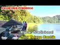 Pasar Tradisional di Tepian Telaga Ngebel Ponorogo