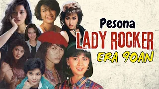 the charm of indonesian lady rockers in the 90s