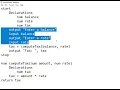 Simple Example of Method Using Pseudocode