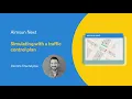 Aimsun Next Tutorial 1 8 - Simulating with a traffic control plan