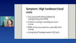 Itamar Turner-Trauring - Measuring memory Python memory profilers and when to use them