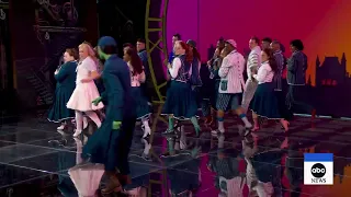 What Is This Feeling - Keri Rene Fuller Emma Flynn and the cast of WICKED on Broadway on GMA