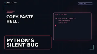 Python s Silent Bug Mutable Default Arguments Explained
