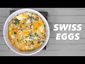 Baked Eggs the 1940s Way Miss Gibbs Swiss Eggs Old Cookbook Show