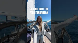 WE MADE IT😭 #sailing #boatlife #sailinglife #sailor