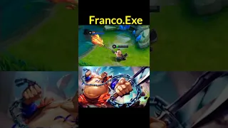 GLOBAL ALDOUS VS FRANCO.EXE FUNNY MOMENTS ???? MLBB #shorts #youtubeshorts #franco #mlbb