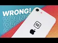 You re WRONG About the iPhone SE 2022
