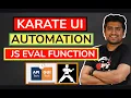 Karate API Testing Tutorial How to use Eval in Karate