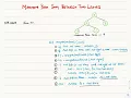 Maximum Path Sum between Two Leaves of a Binary Tree
