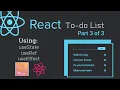 How To Make a To Do List Using React - useState Hooks Part