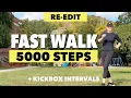Lagu Fast \u0026 Fun Walking Workout #39 (Re-Edit) 37 MIN