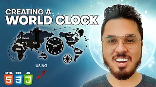 Lets Create a World Clock with Alarm Using HTML CSS JavaScript