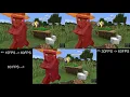 RIFE Flowframes 60FPS 3D Test - Interpolating Minecraft