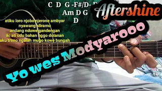 Download AFTERSHINE - YO WES MODARO (KUNCI GITAR)By Tokey tky MP3