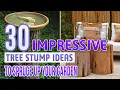 30 Impressive Tree Stump Ideas To Spruce Up Your Garden