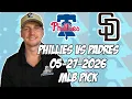Philadelphia Phillies vs San Diego Padres 26 MLB Pick Prediction MLB Betting Tips