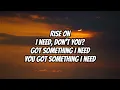 Offset – Something I Need (Lyrics Video)