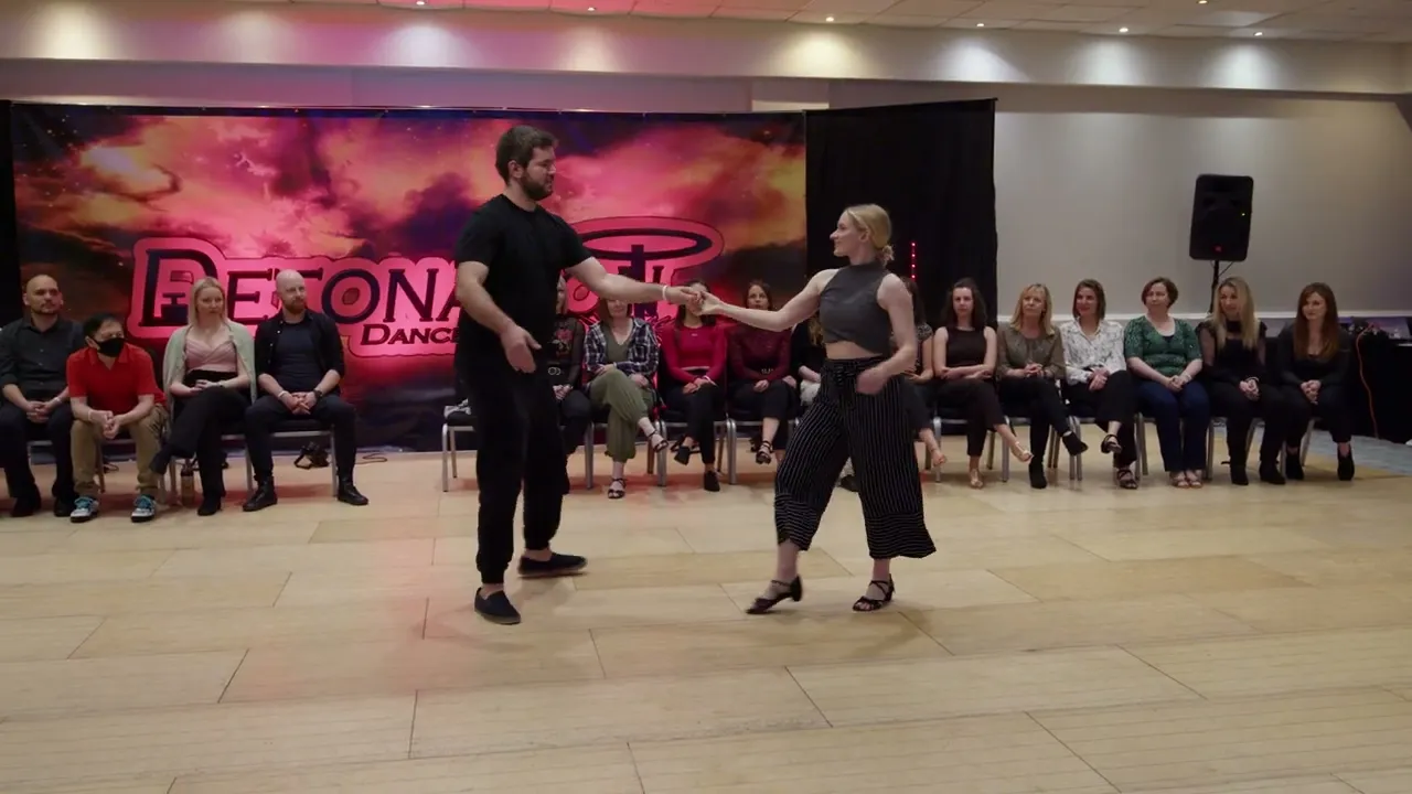 Lukasz Mak & Ellen Dacombe - 3rd place Novice Jack&Jill Finals - Detonation Dance 2022