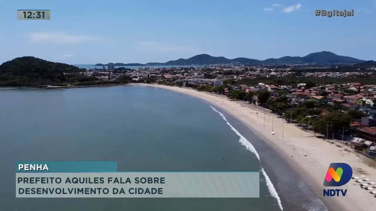 Prefeito Aquiles fala sobre desenvolvimento da cidade de Penha e região